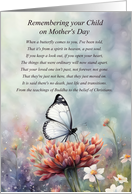 Mothers Day Sympathy Loss of Child Mother’s Day Without Child card