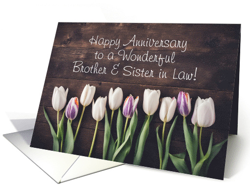 Happy Wedding Anniversary Brother Wife Sister in Law... (1900048)