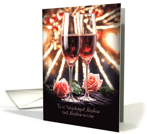 Nephew and Husband Anniversary with Pink Champagne and... (1932256)