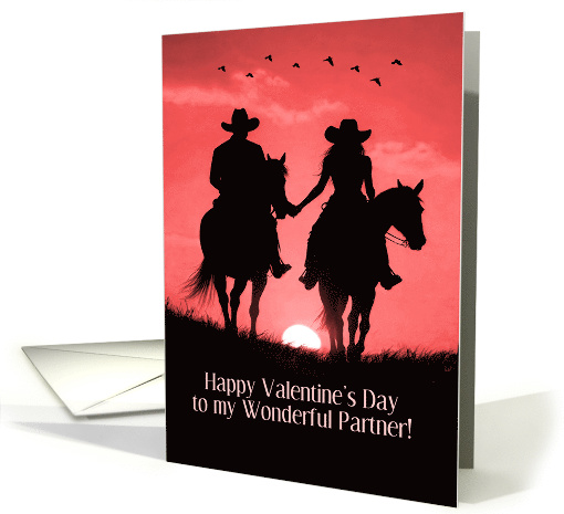 Partner Life Partner Happy Valentines Day Couple Riding... (1959456)