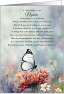 Nephew Anniversary of Passing Remembrance Memorial Poem