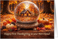 1st Thanksgiving in New Home House Cute Home in Fall Foliage Custom