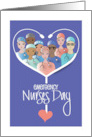 Emergency Nurses Day 2025 with White Stethoscope Emergency Nurses card