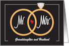 Hand Lettered Wedding Anniversary Wedding Rings Custom Relationship card