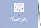 Hand Lettered Thank You to Doctor for Doctors’ Day 2025 Stethoscope card