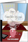 Hand Lettered Administrative Professionals Day for Office Manager card
