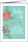 Hand Lettered Mother’s Day Flowers for Grandma From Granddaughter card