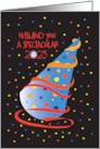 New Year’s 2025 for Tweens and Teens with Polka Dot Party Hat card