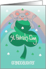 St Patrick’s Day Mouse on Shamrock Away at College for Granddaughter card