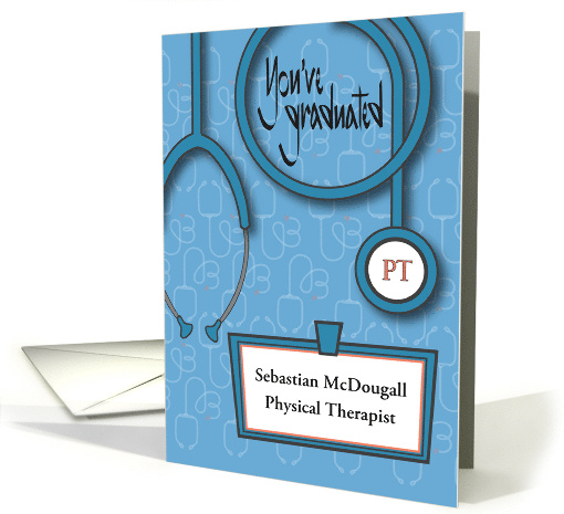 Graduation for Physical Therapist with Stethoscope and... (1770702)