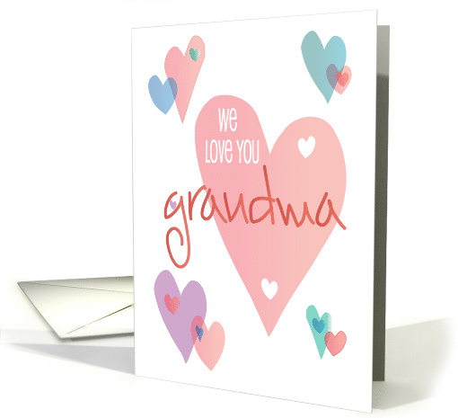 Hand Lettered Grandparents Day We Love You for Grandma... (1777000)