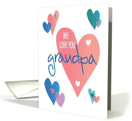 Hand Lettered Grandparents Day We Love You for Grandpa... (1777002)