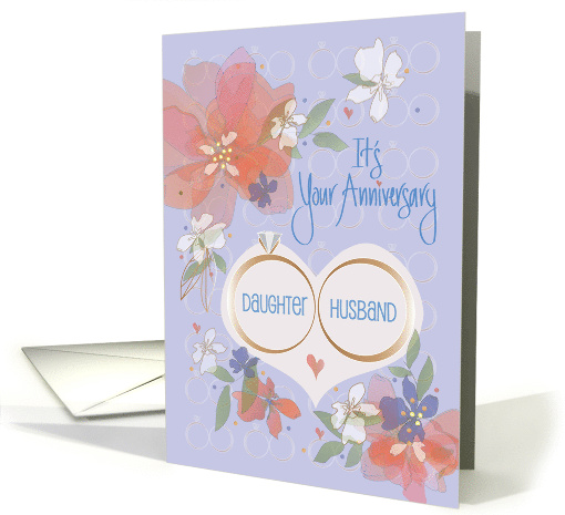 Hand Lettered Anniversary for Daughter and Husband... (1779446)