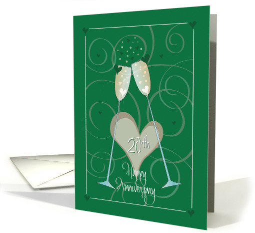 Hand Lettered 20th Wedding Anniversary For Spouse... (1782938)