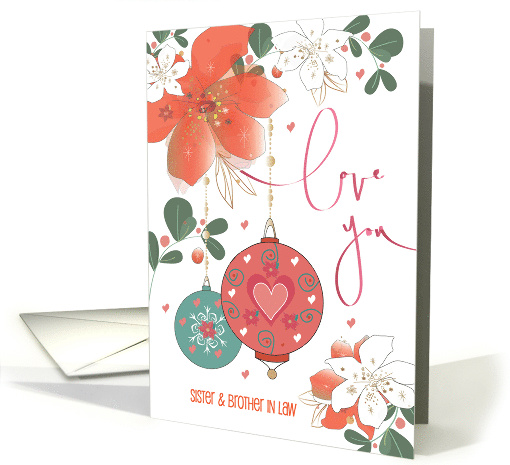 Hand Lettered Christmas Sister & Brother in Law... (1783380)