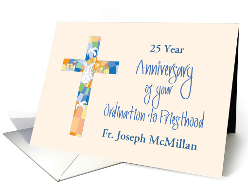 Anniversary of Ordination to Priesthood Custom Years and... (1843494)