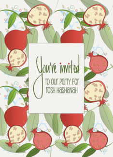 Hand Lettered Rosh...