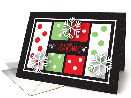 Hand Lettered Wrapping Paper Christmas Gift for You with... (1851996)