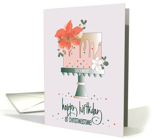 Hand Lettered Christmas Eve Birthday with Colorful... (1865990)