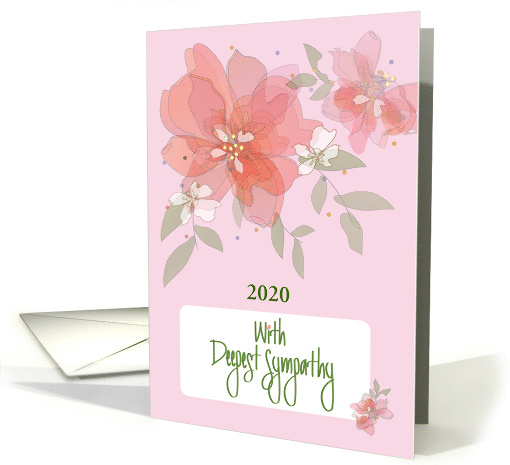 Hand Lettered Remembrance of Death Anniversary with Custom Year card