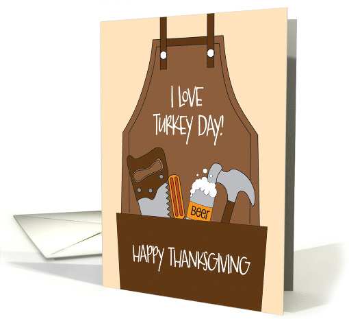 Thanksgiving for Carpenter or Handyman Apron with... (1874638)