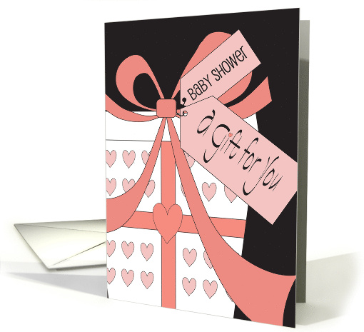 Hand Lettered Baby Shower Gift for Girl Large Gift with... (1878386)