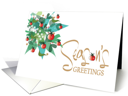 Hand Lettered Season's Greetings for Nutritionist... (1880014)