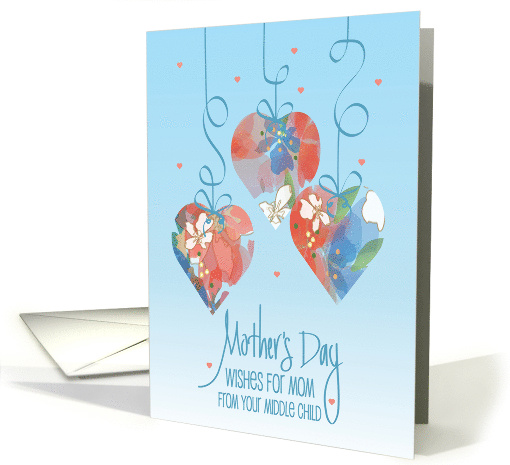 Hand Lettered Mother's Day for Mom From Middle Child 3... (1881088)