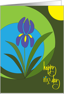 Hand Lettered Pharmacist Day Pill Bottle Full of Colorful Capsules card