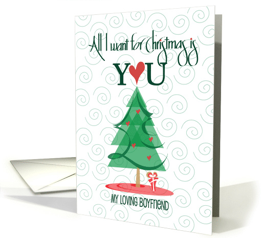 Hand Lettered All I Want for Christmas is You Boyfriend... (1886572)