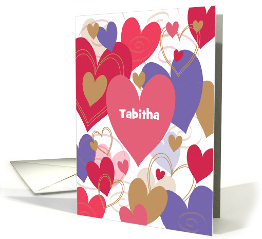 Valentine's Day Bright and Colorful Heart Collage with... (1887106)