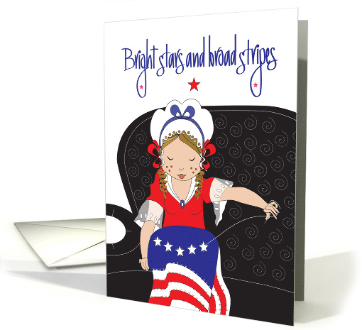Hand Lettered Bright Stars and Broad Stripes Betsy Ross... (1888038)