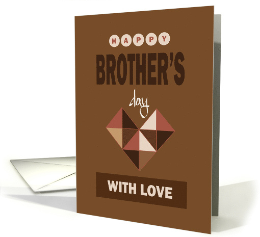 Hand Lettered Brother's Day for Brother Brown with... (1890310)