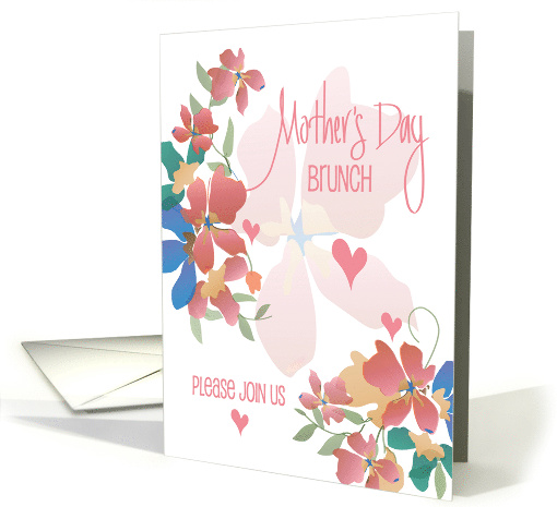 Hand Lettered Invitation to Mother's Day Brunch Flowers... (1894510)