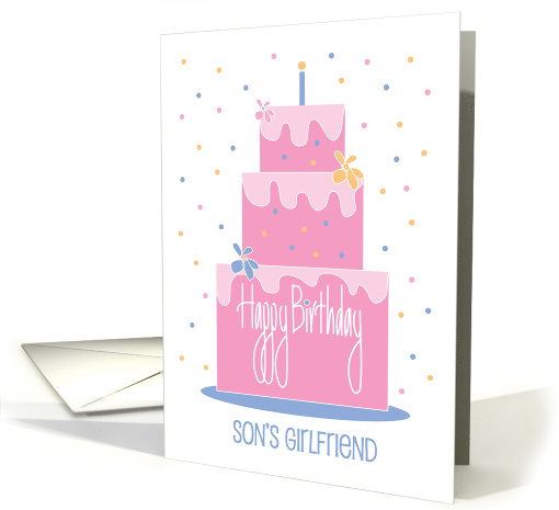 Hand Lettered Birthday for Son's Girlfriend Layered... (1899580)
