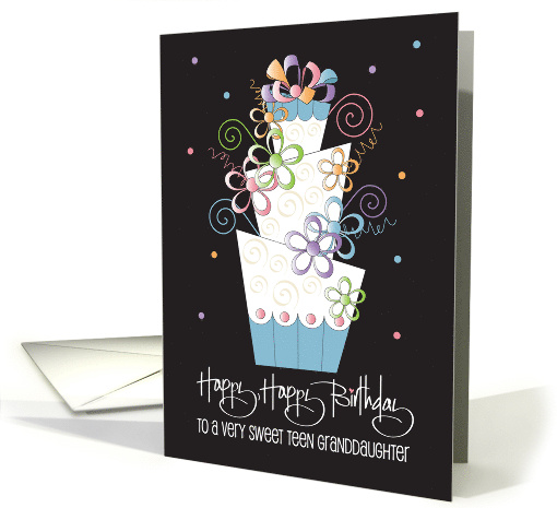 Hand Lettered Birthday for Sweet Teen Granddaughter... (1905566)