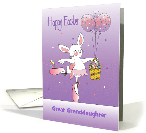 Hand Lettered Easter Bunny Basket and Balloons Custom... (1908342)