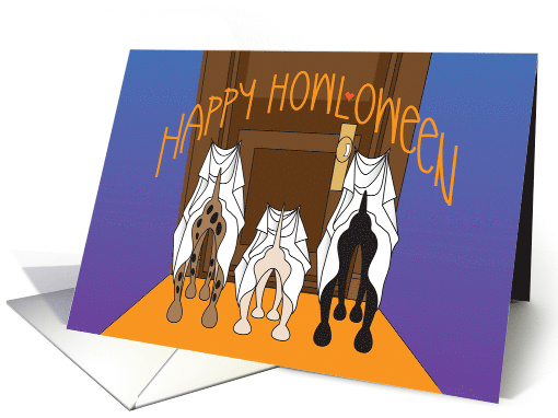 Hand Lettered Happy Howloween Trio of Trick or Treating... (1910628)