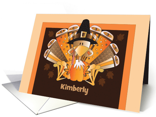 Thanksgiving Turkey with Decorated Feathers Pilgrim Hat... (1912112)