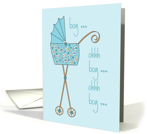 Hand Lettered Baby Gift for Boy with Boy Ohh Boy Ohh Boy... (1914914)