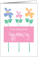 Hand Lettered Mother’s Day Tall Flower Trio with Custom Relationship card