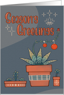 Seasons Greetings Succulents card
