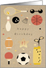 Charming Birthday Sports Vibes card