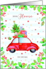 Driving Home for Christmas with Presents card