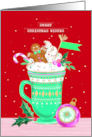 Christmas Charm with Hot Cocoa and Gingerbread card