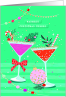 Warmest Christmas Cheers with Festive Cocktails card