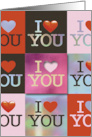 Charming I Love You For Valentine’s Day card