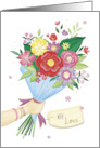 Flowers With Love For Mother’s Day card