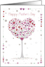 Happy Mother’s Day with Hearts card