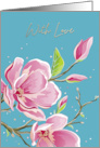 With Love for Mother’s Day Pink Flower card